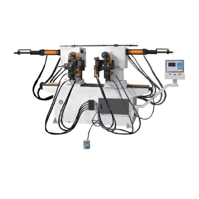 DOUBLE-HEAD PIPE BENDING MACHINE